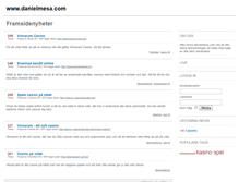Tablet Screenshot of danielmesa.com